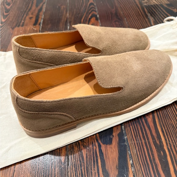 Men's Tecovas Monterrey Loafers Granite Suede - Picture 2 of 10